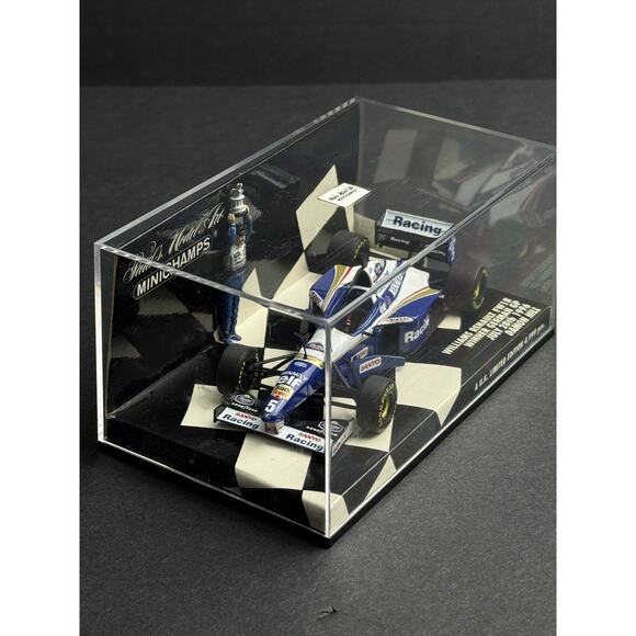 Minichamps Williams Renault FW18 Damon Hill Winner German GP 1996 1/43 Model - Picture 4 of 12